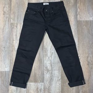 Naked and Famous Solid Black Weird Guy